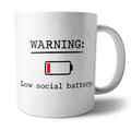 Low Social Battery Warning