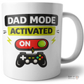 Dad Mode Activated Gamer Coffee Cup