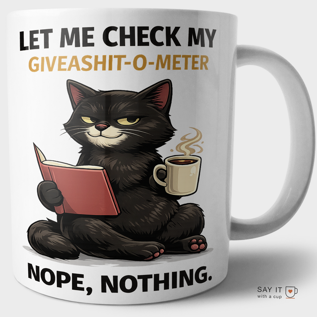 Giveashit-O-Meter Nope Nothing