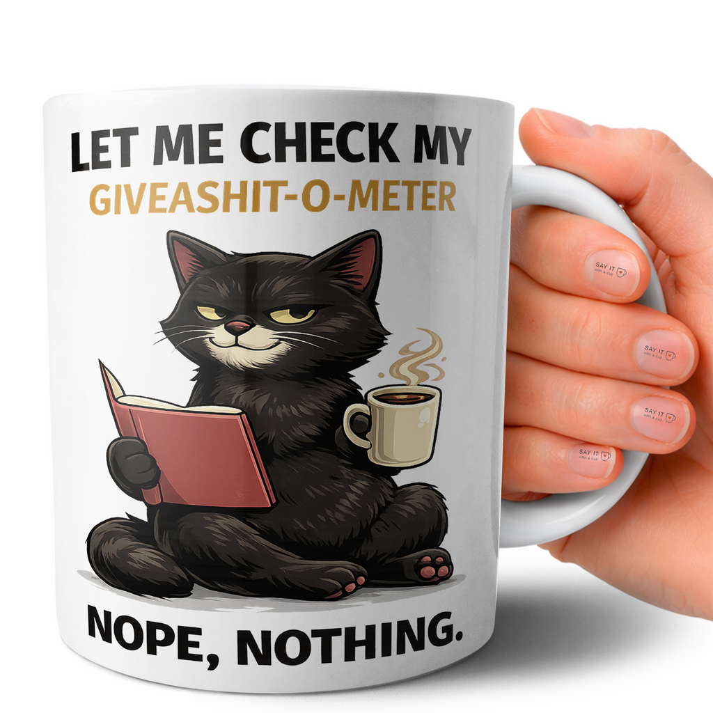 Giveashit-O-Meter Nope Nothing
