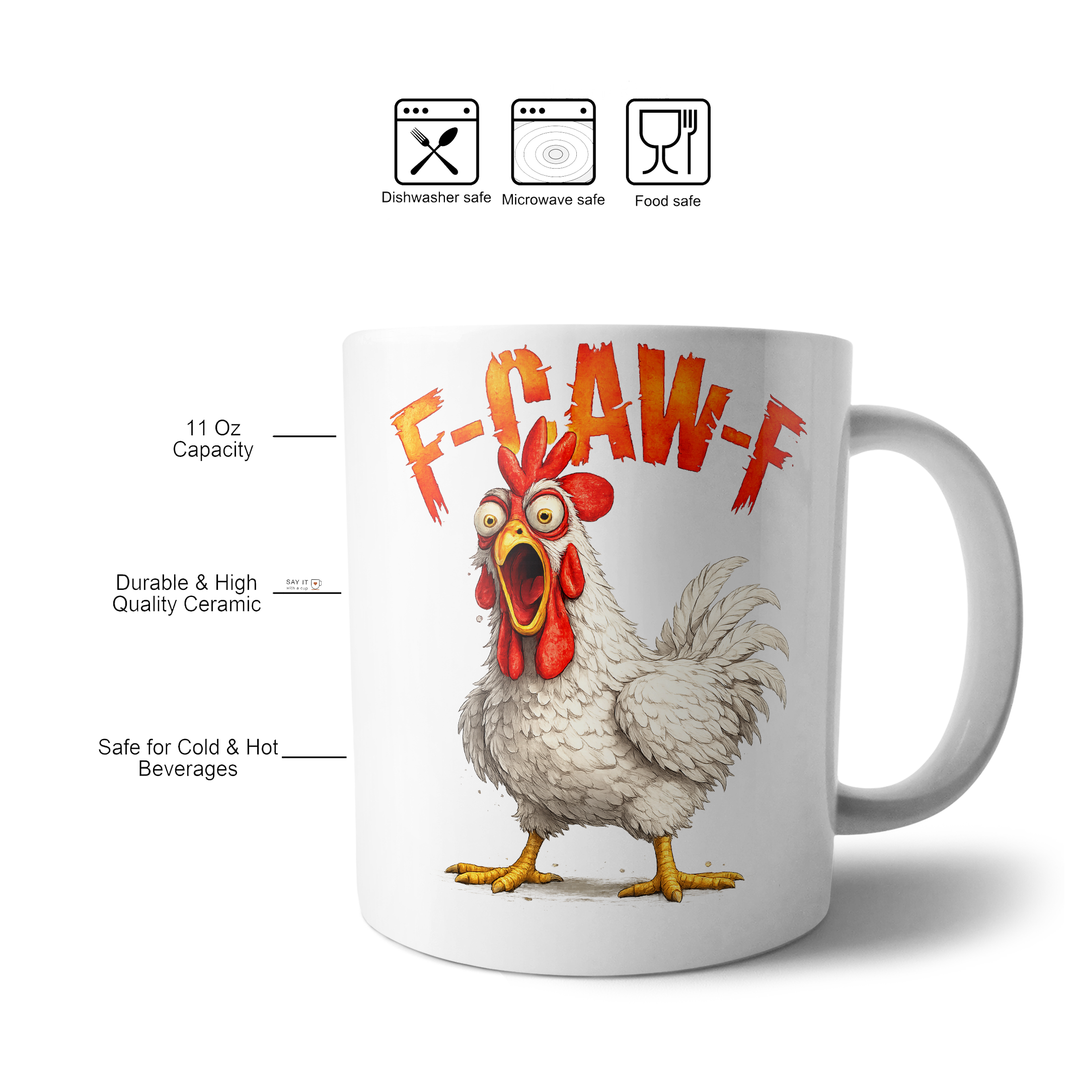 F-Caw-F Funny Chicken