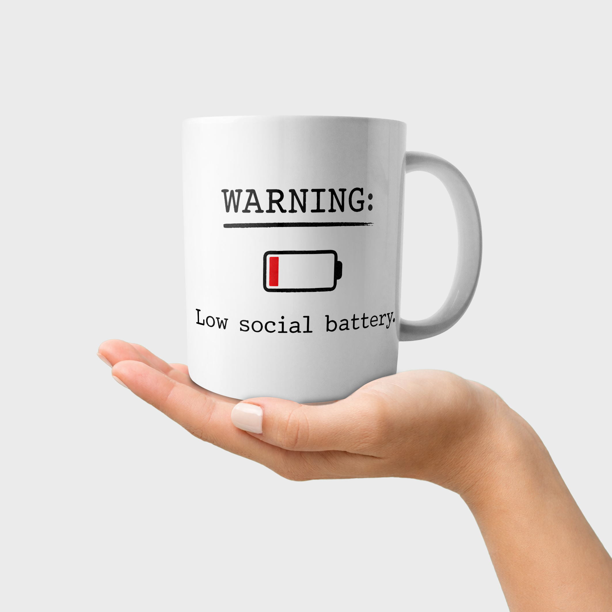 Low Social Battery Warning