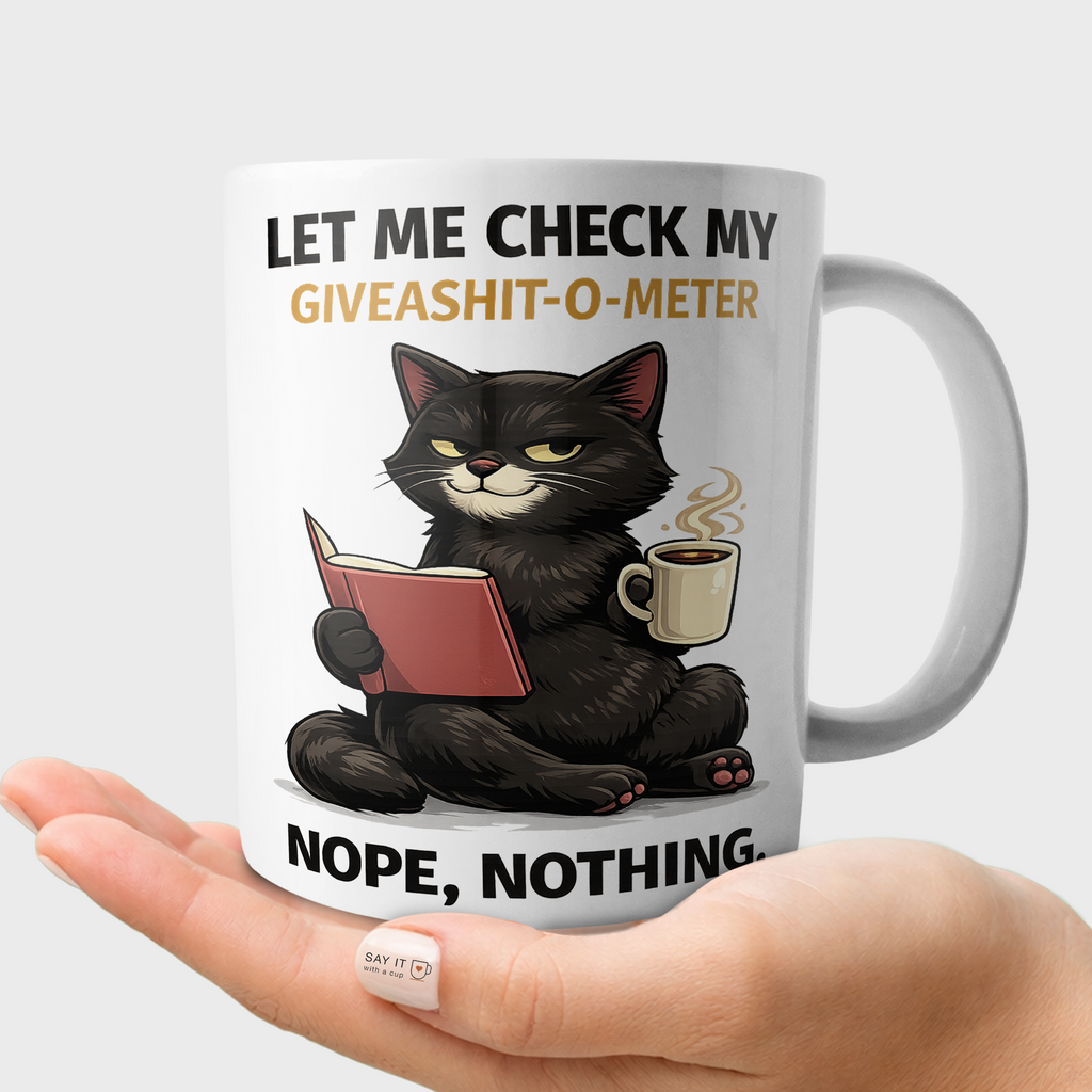 Giveashit-O-Meter Nope Nothing